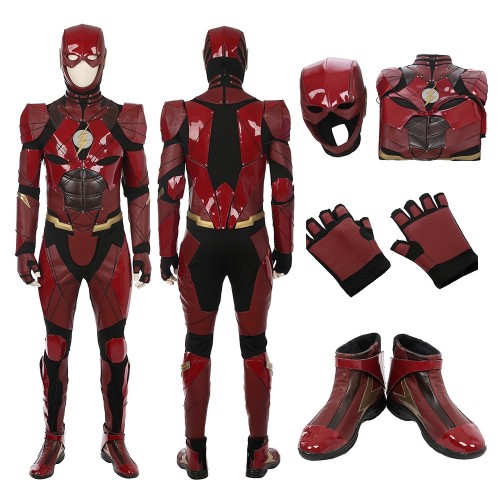 TF Barry Allen Outfits Cosplay Costume League of Justice Cosplay Top Level