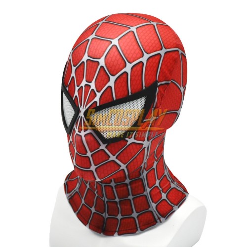 Spider-man Classic Cosplay Suit Tobey Maguire Edition Cosplay Cosplay Mask With Half Face Shell