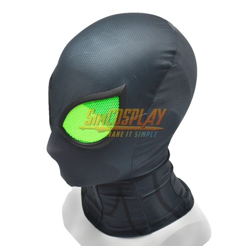 Spider-man Big Time Suit Spider man Stealth Suit Cosplay Cosplay Mask With Half Face Shell