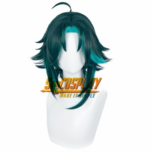 Genshin Impact Xiao Cosplay Wigs Suit Top Level