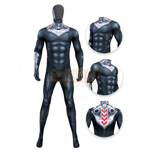 2023 Black Manta David Hyde Printed Cosplay Suit