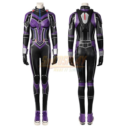 2023 Cassie Lang Purple Cosplay Costume Ant Man Quantumania Edition