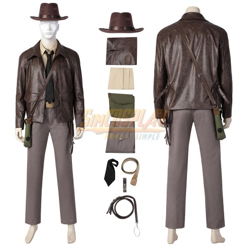 2023 Indiana Jones Dr Jones Classic Cosplay Costume