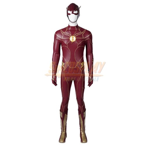 2023 Flash Cosplay Costume Barry Allen Cosplay Red Suit