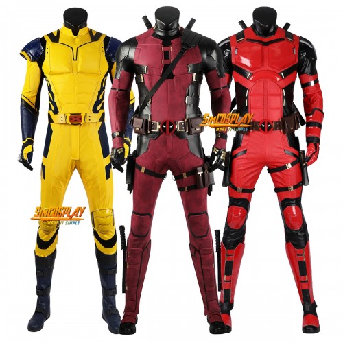 2024 Deadpool & Wolverine Cosplay Costume Classic Collection Suit
