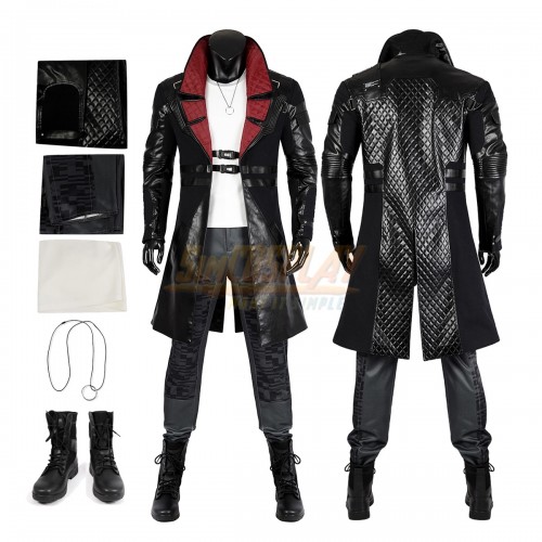 2077 Phantom Liberty Solomon Reed Leather Cosplay Costume