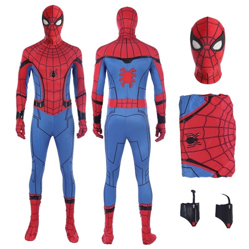 Spider-Man Homecoming Tom Holland Cosplay Costume Easy Use Edition