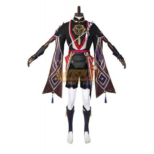 Genshin Impact Scaramouche Cosplay Costumes Top Level