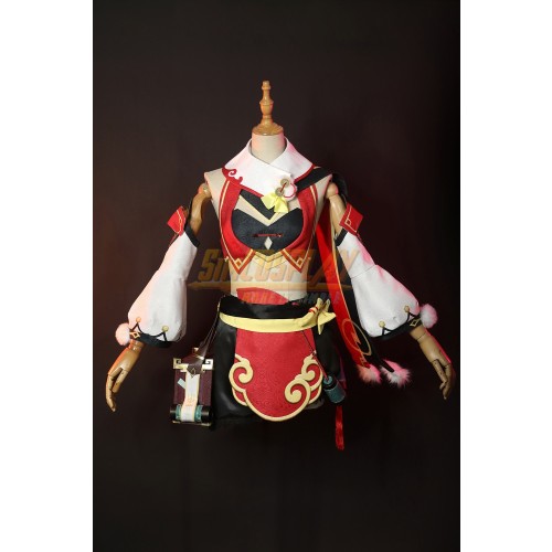 Genshin Impact Yanfei Cosplay Costumes Top Level