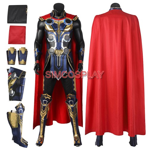 Thor Cosplay Costume Love and Thunder Thor 4 Cosplay Suit V2