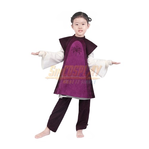 Star Wars Young Princess Leia Cosplay Costumes Obi-wan Leia Child Suit