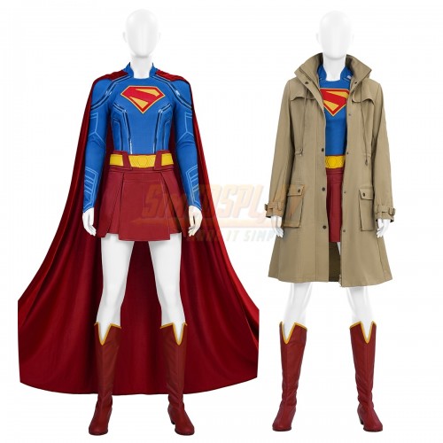 Top Level - 2025 Girl of Steel Cosplay Costume Superhero Legacy Suit V2