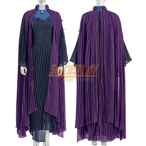 Agatha Harkness Cosplay Costumes WandVision Cosplay Suit Top Level