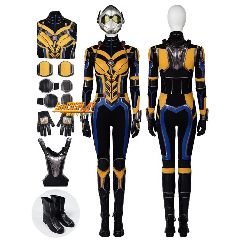 Antman Wasp Hope Pym Cosplay Costume V1