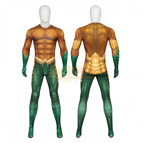 Aquaman 2 the Lost Kingdom Printed Cosplay Costume