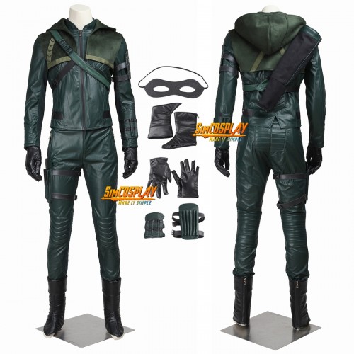 Arrow S3 Oliver Queen Cosplay Costume Top Level