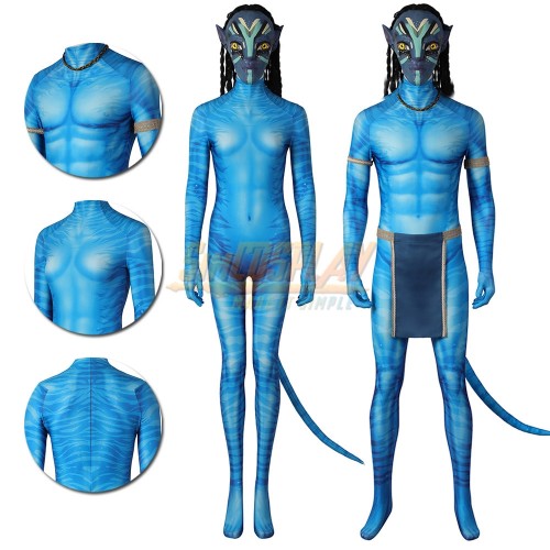 Avatar Cosplay Costumes Avatar The Way of Water Spandex Halloween Suit