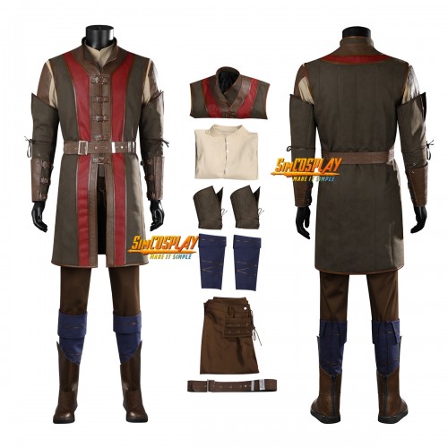 Baldur's Gate 3 Wyll Cosplay Costume Classic Suit