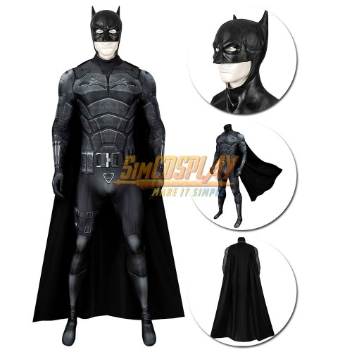<<READY TO SHIP>> Size M Male Bruce Wayne Cosplay Suit The 2021 Superhero Spandex Costume