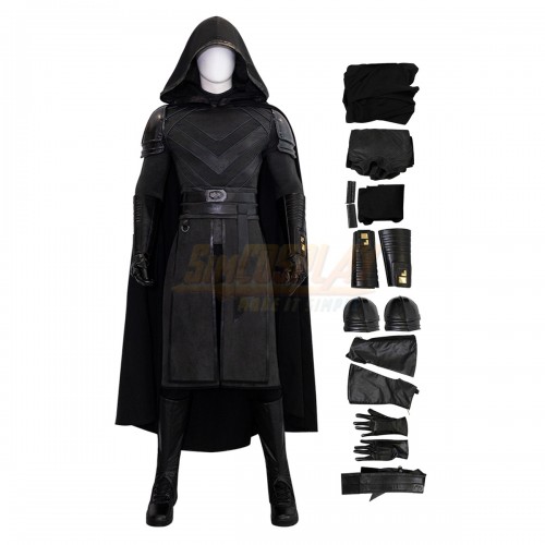 Baylan Skoll Black Cosplay Suit SW Ahsoka Cosplay Costume Top Level