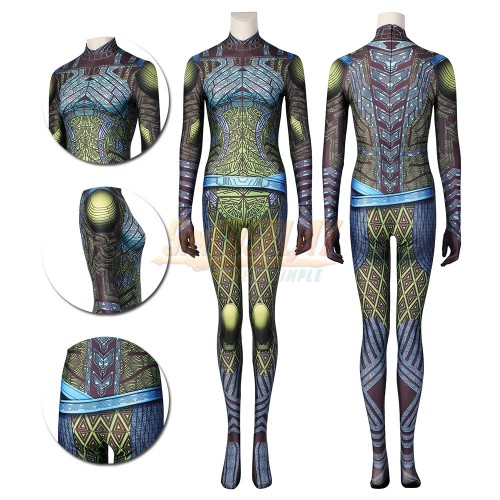Black Panther Wakanda Forever Nakia Cosplay Suit Printed Edition