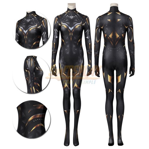 Black Panther Wakanda Forever Shuri Cosplay Suit Printed Edition