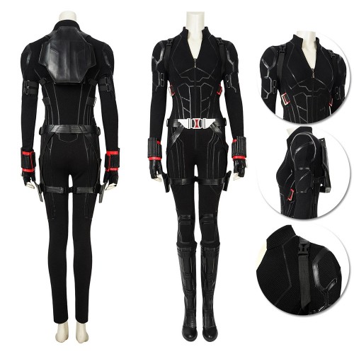 [READY TO SHIP ] Size 2XL Black Widow Natasha Cosplay Costume Top Level