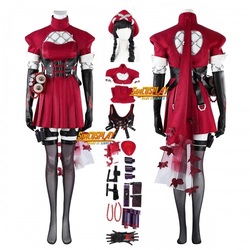 Blood Kariudo Psylocke Cosplay Costumes Marvel Rivals Cosplay Suit