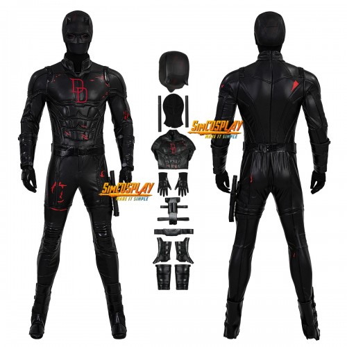 Complex - Daredevil Matt Murdock Cosplay Costume Double D Suit