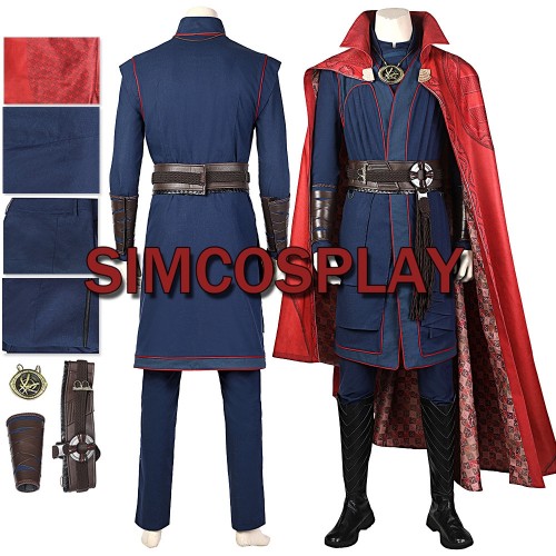 Doctor Strange Costume Multiverse of Madness Adult Custom Size Halloween Suit