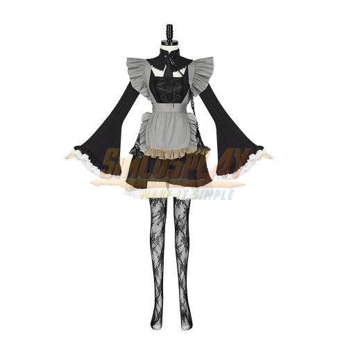 My Dress-Up Darling Marin Kitagawa Cosplay Suit Black Lolita Dress