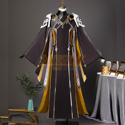 [Updated Edition] Genshin Impact Zhongli Cosplay Costume Genshin Zhongli Cosplay Suit