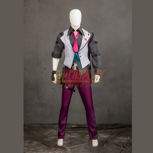 Male Honkai Star Rail Gallagher Cosplay Costume Full Set Suit