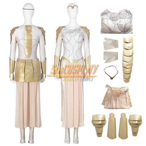 Eternals Thena Cosplay Costumes Custom Size Supported