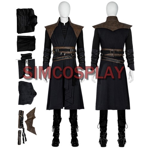 Evil Doctor Strange Cosplay Costume Multiverse of Madness Pure Black Edition
