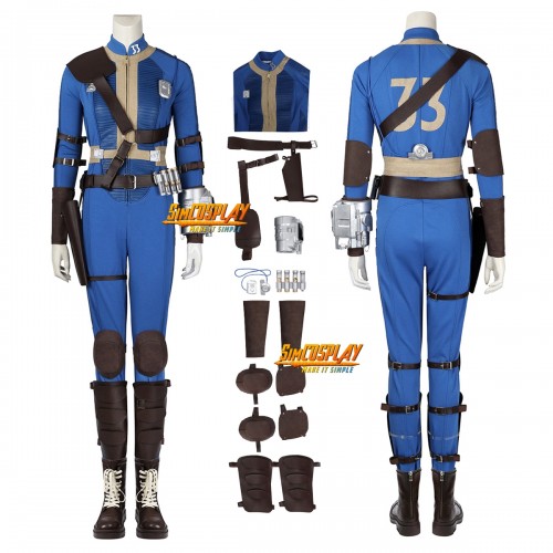 Female Lucy Blue Cosplay Costume Uniform Top Level