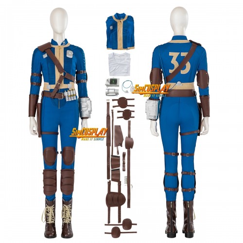 Female Lucy Cosplay Costume Vault 33 Uniform Ver.1