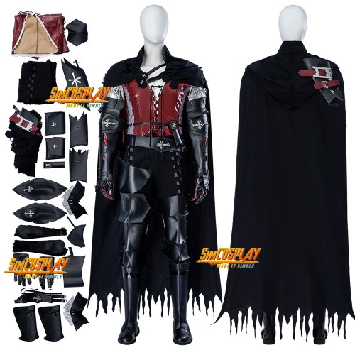 Final Fantasy XVI Clive Rosfield Cosplay Costume Top Level