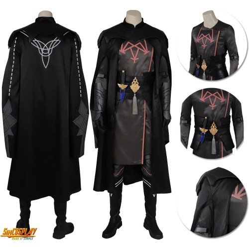 Fire Emblem Three Houses Byleth Male Cosplay Costume Top Level