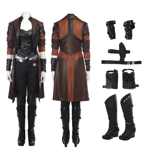 Gamora Cosplay Costume Guardians of The Galaxy 2 Costume Only Coat