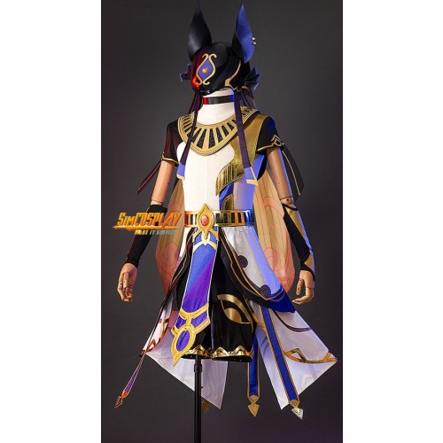 Genshin Impact Cyno Cosplay Costume Suit Ver.2