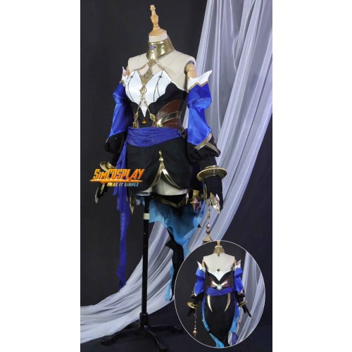 Genshin Impact Layla Cosplay Costume Suit