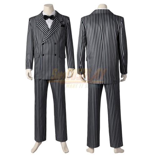 Gomez Addams 1991 Suit Cosplay Costumes