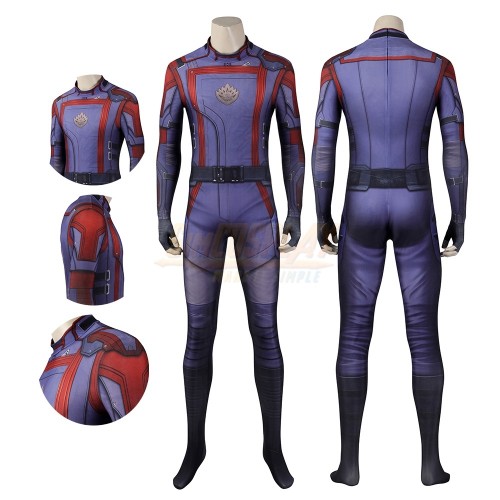 Guardians of Galaxy 3 Cosplay Costume Spandex Printed Edition