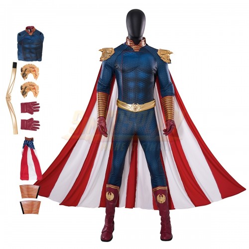 [2024 New look Upgraded Version] Homelander John Gillman Cosplay Costume