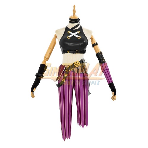 Jinx Cosplay Costumes Arcane Wars Of Two Cities Cosplay Suit Promotional Edition