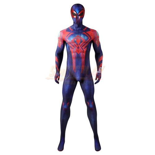 Spider-Man 2099 Miguel O'Hara Cosplay Costume Across The Spider-Verse Edition