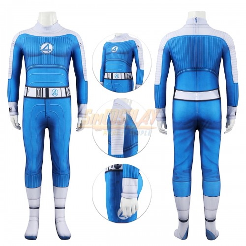 Kids Ben Grimm The Thing Cosplay Suit Halloween Children Costumes