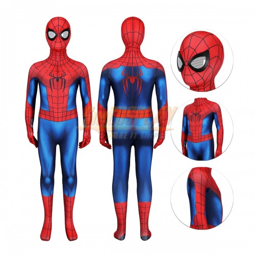 Kids Spiderman Brand New Day Suit Kids Halloween Peter Parker Costume