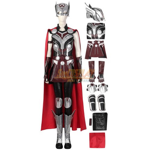 Lady Thor Jane Foster Cosplay Costumes Love And Thunder Edition V4